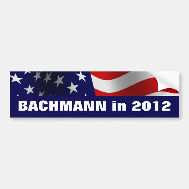 Michele Bachmann 2012 Bildekal (Framsidan)