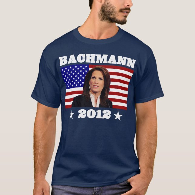 Michele Bachmann 2012 Tee Shirt (Framsida)