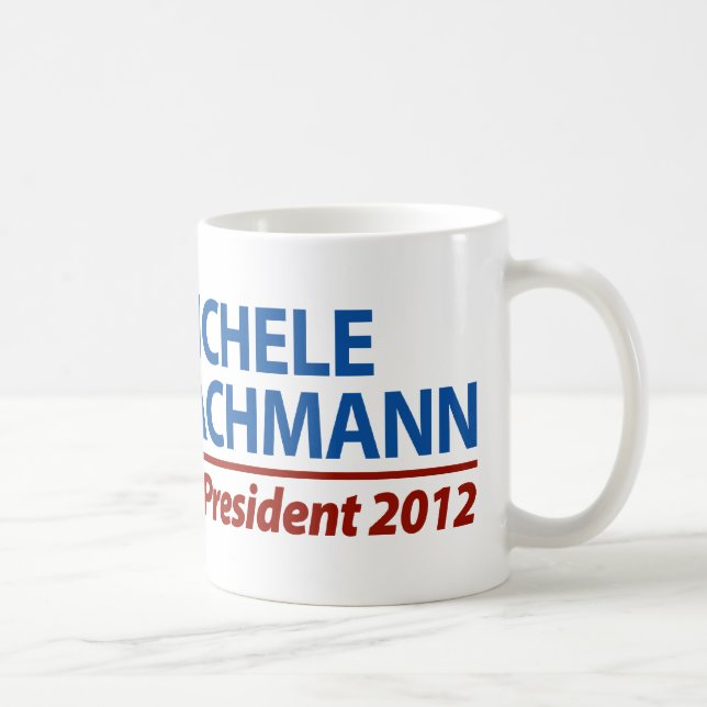 Michele Bachmann för presidenten 2012 Kaffemugg (Höger)