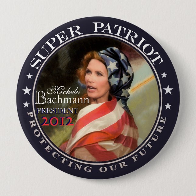 Michele Bachmann, toppen patriot Knapp (Framsida)