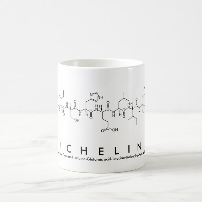Michelina peptide namn mugg (Center)
