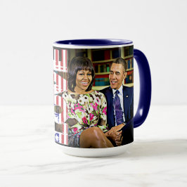 Michelle & Barack Obama gjorde redan Amerika Mugg