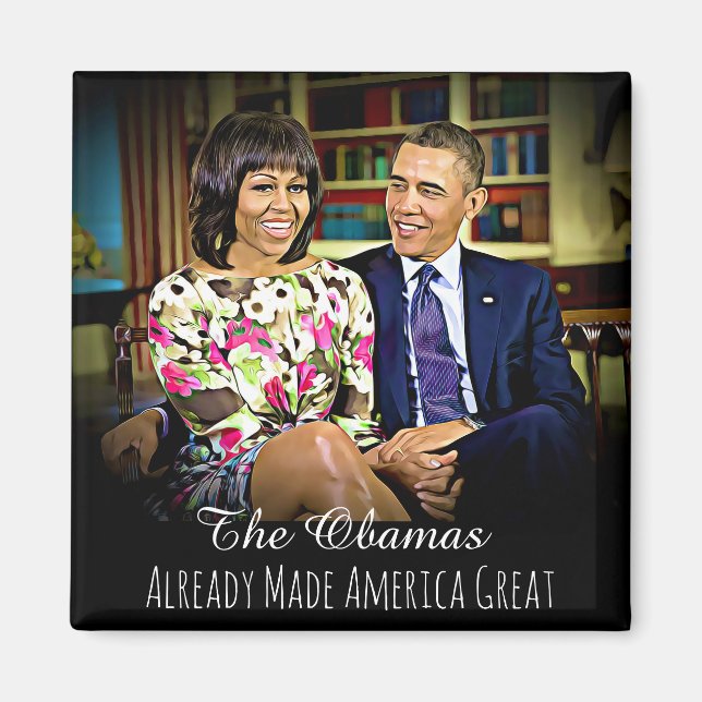 Michelle & Barack Obama har redan gjort Amerika Un Magnet (Framsidan)