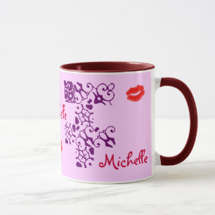 Michelle Designer Namn Mugg
