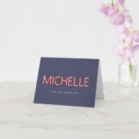 Michelle i Neon ljus, du tände mitt liv