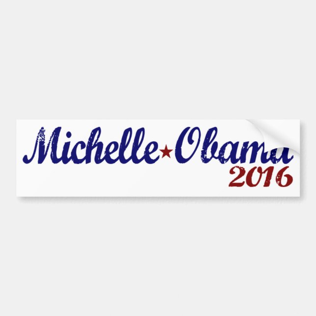 Michelle Obama 2016 Bildekal (Framsidan)