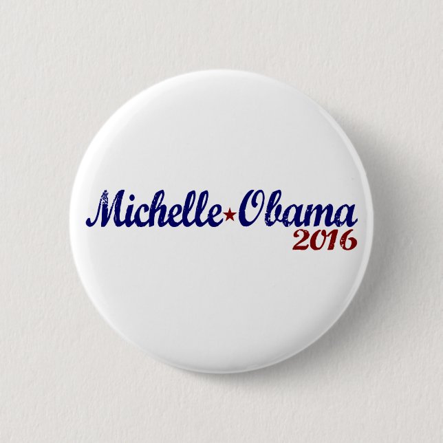 Michelle Obama 2016 Knapp (Framsida)