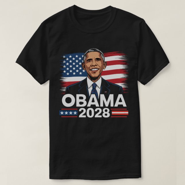 Michelle Obama 2028 President T-Shirt - Hope & Cha (Design framsida)