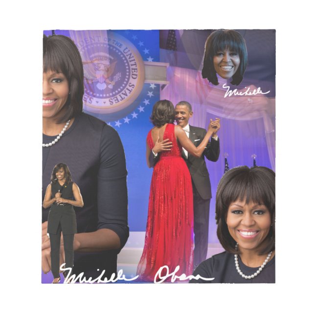 Michelle Obama Anteckningsblock (Framsida)