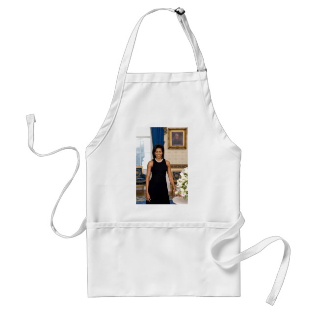 Michelle Obama Apron Förkläde (Framsidan)