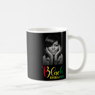 Michelle Obama Black Excellence Black History Mont Kaffemugg