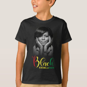 Michelle Obama Black Excellence Black History Mont T Shirt