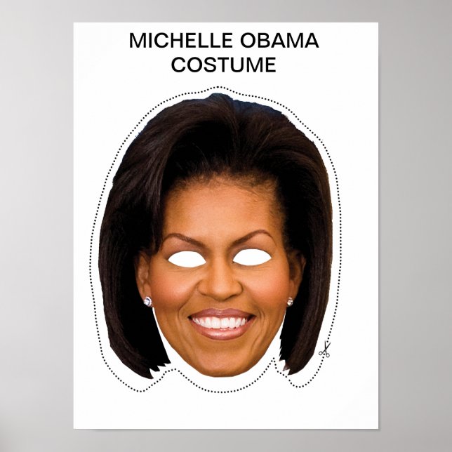 Michelle Obama Costume Poster (Framsidan)