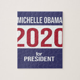Michelle Obama för det presidentUSA valet 2020 Pussel