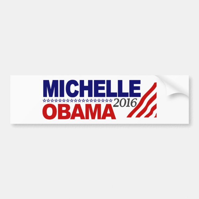 Michelle Obama För President 2016 Bildekal (Framsidan)
