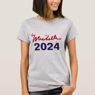 Michelle Obama för president Namnteckning T Shirt