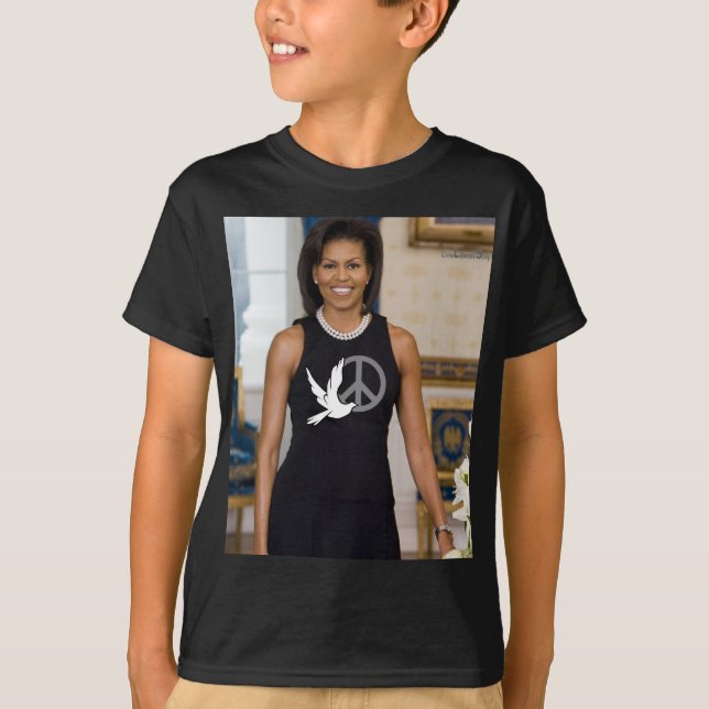 Michelle Obama första dam av fred Tee (Framsida)