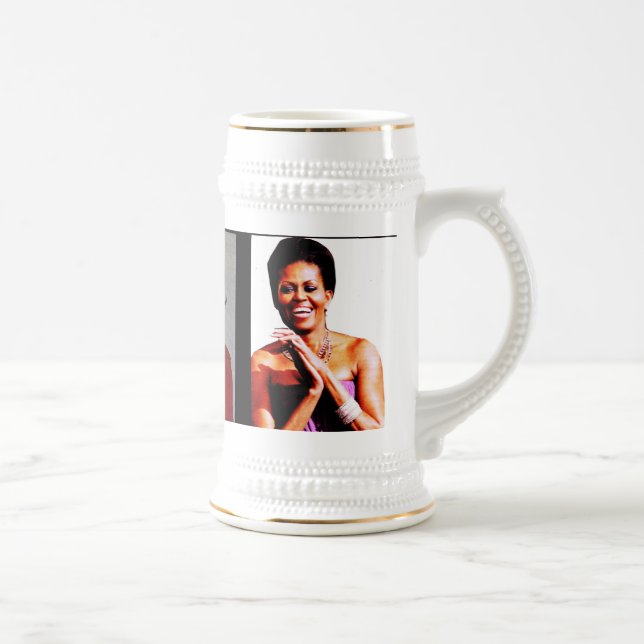 MICHELLE OBAMA, FÖRSTA DAM STEIN SEJDEL (Höger)