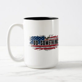 MICHELLE OBAMA "GÖR NÅGONTING" "JA HON KAN" MUGG