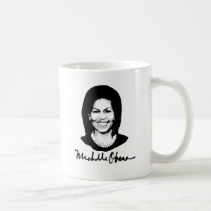 MICHELLE OBAMA HÄFTE - .PNG KAFFEMUGG