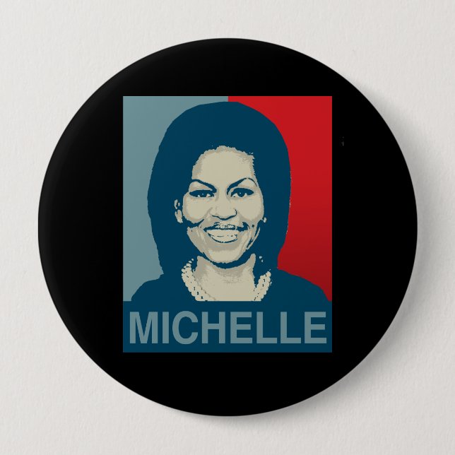 MICHELLE OBAMA HOPP - .PNG KNAPP (Framsida)