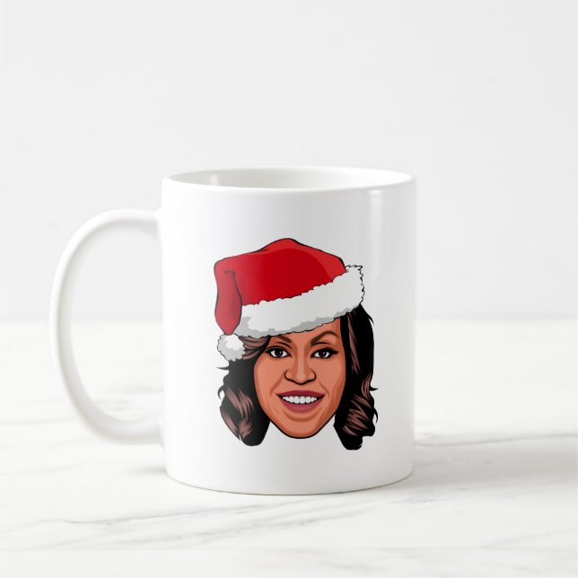 MICHELLE OBAMA Jul Kaffemugg (Vänster)