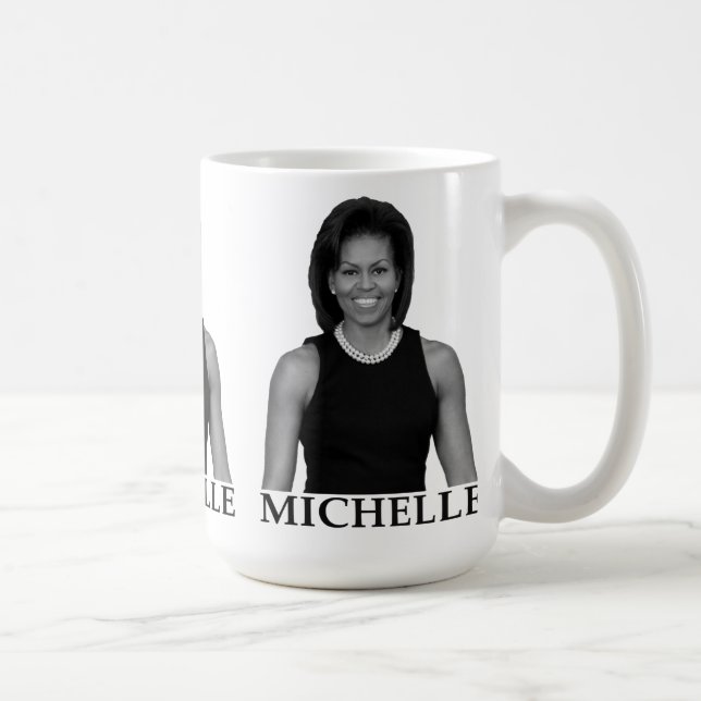 MICHELLE OBAMA KAFFEMUGG (Höger)