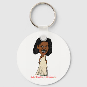 Michelle Obama keychain Nyckelring