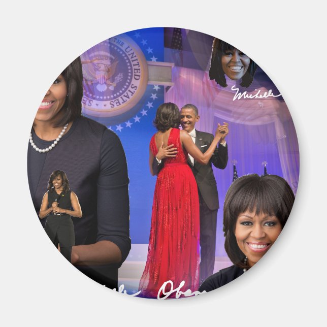 Michelle Obama Magnet (Framsidan)