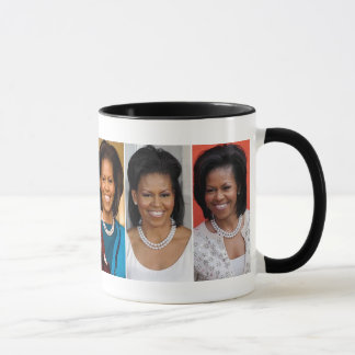 MICHELLE OBAMA MODEDROTTNING I ENGLAND MUGG