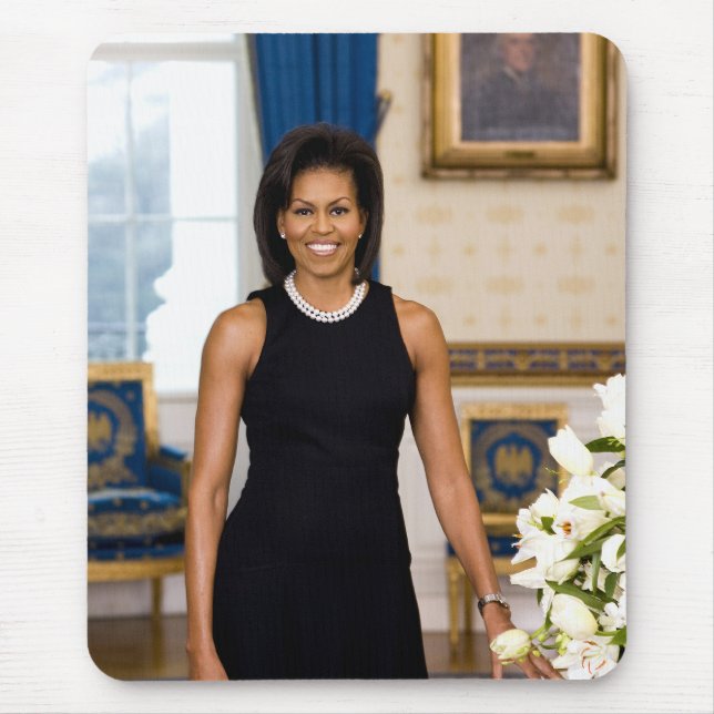 Michelle Obama Mousepad Musmatta (Framsidan)