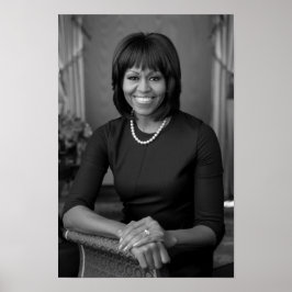 Michelle Obama Officiellen Porträtt - 2013 Poster