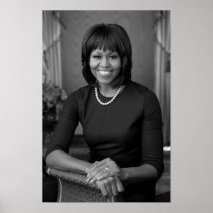 Michelle Obama Officiellen Porträtt - 2013 Poster