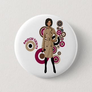 Michelle Obama Pin Knapp
