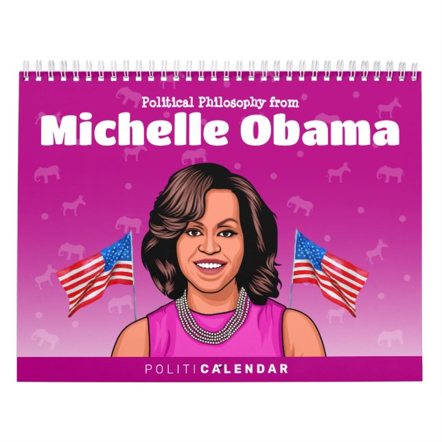 Michelle Obama Politiskt humor Calendar Kalender (Omslag)