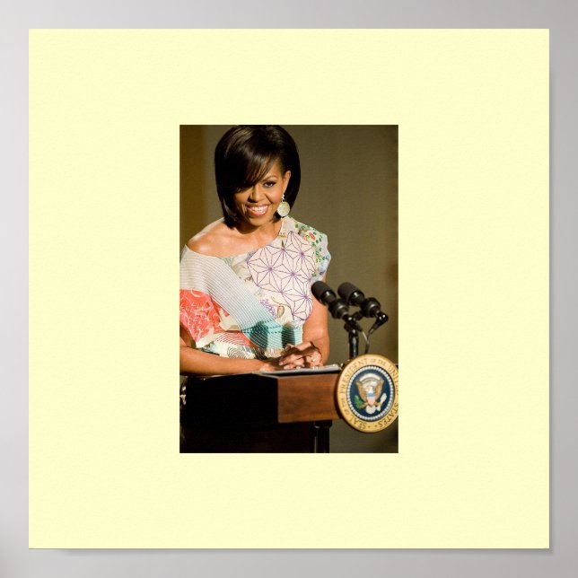 MICHELLE OBAMA POSTER (Framsidan)