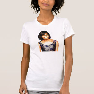 MICHELLE OBAMA, SOFISTIKERAD DAMutslagsplats Tee