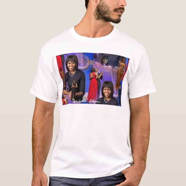 Michelle Obama T Shirt (Framsida)