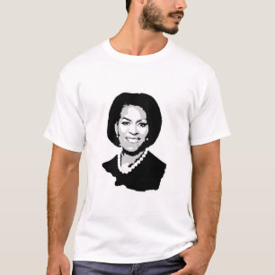 Michelle Obama T-tröja Tee Shirt