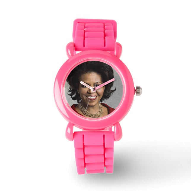 MICHELLE OBAMA watch Armbandsur (Framsida)