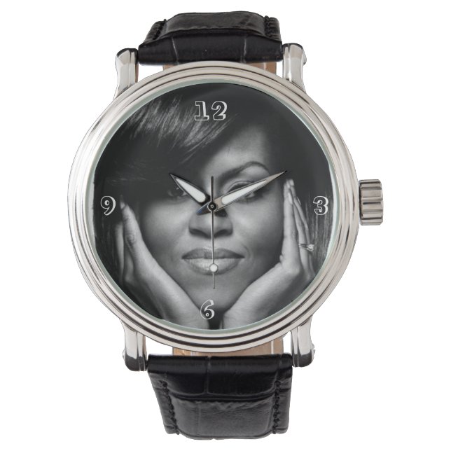 MICHELLE OBAMA watch Armbandsur (Framsida)