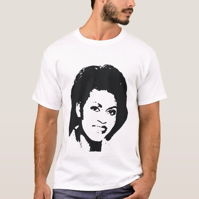 Michelle Obamas härlig framsida T-shirt (Framsida)