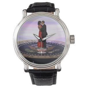 Michelle och Barack Obama Armbandsur