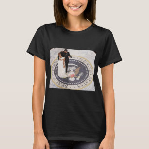 Michelle och Barack Obama T-shirt