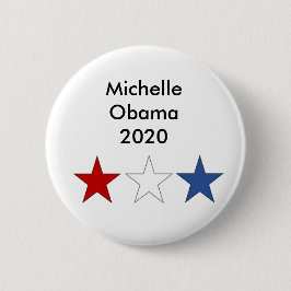 Michelle presidents- Obama 2020 knäppas Knapp