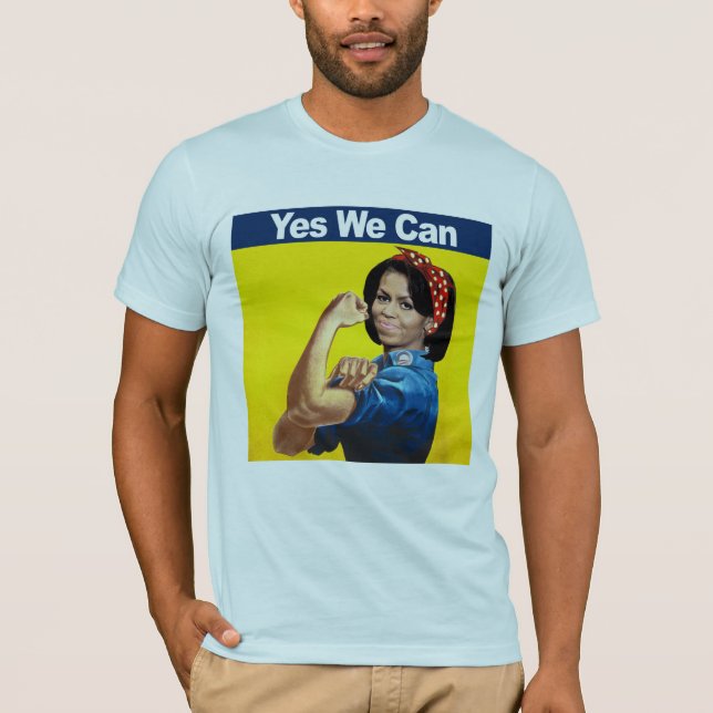 MICHELLE RIVETEREN - OSS JA CAN.png Tee Shirt (Framsida)