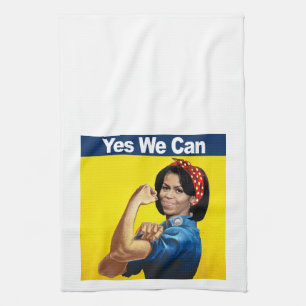 Michelle the Riveter - Ja vi kan.png Kökshandduk