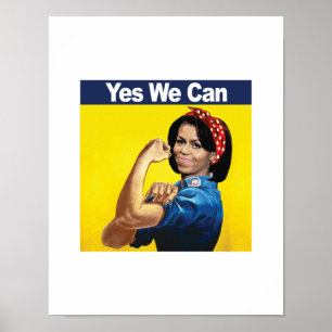 MICHELLE the RIVETER - JA VI KAN -.png Poster