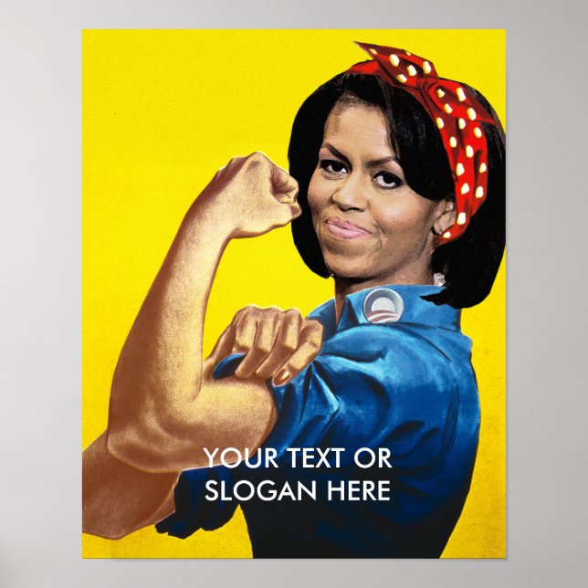 MICHELLE THE RIVETER POSTER (Framsidan)