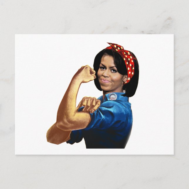 MICHELLE THE RIVETER VYKORT (Framsida)
